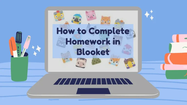 How to Complete Homework in Blooket