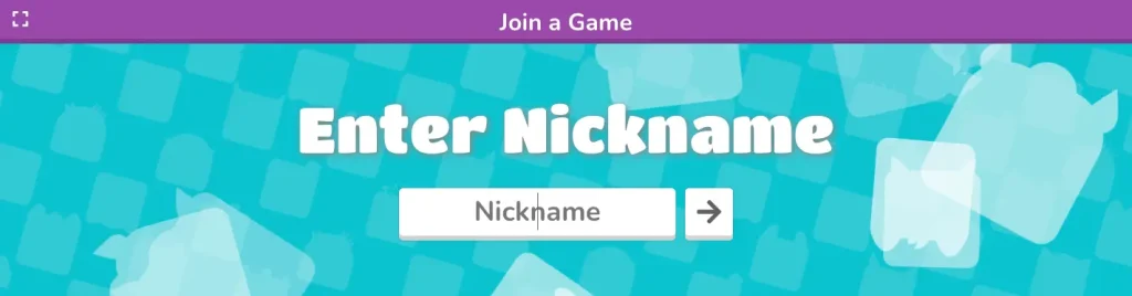 Join Blooket with nickname